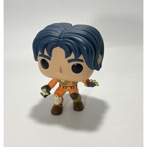 Funko Pop! Star Wars Rebels - Ezra #134 OOB Missing Stand DAMAGED SABER